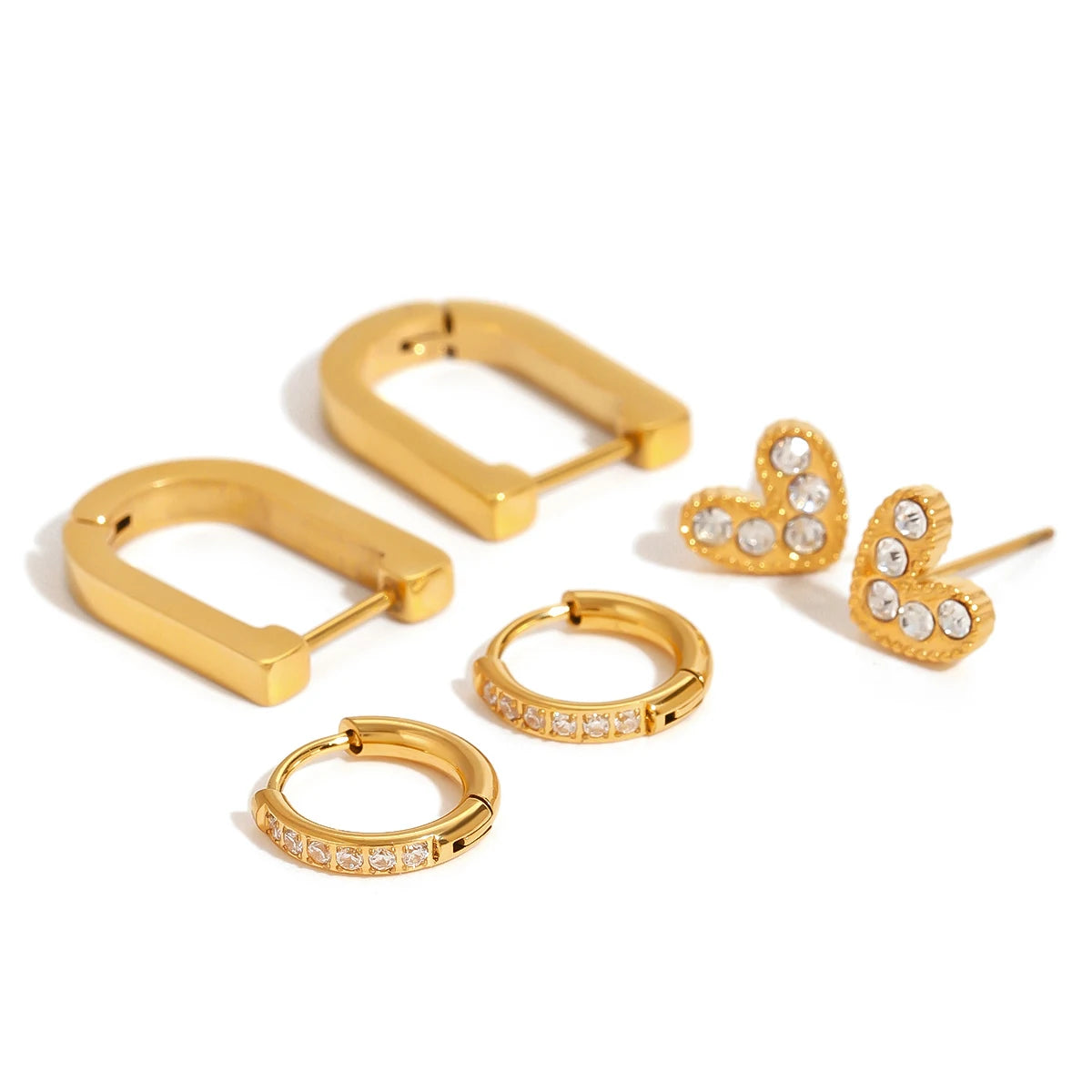 Ariana Gold Earrings set
