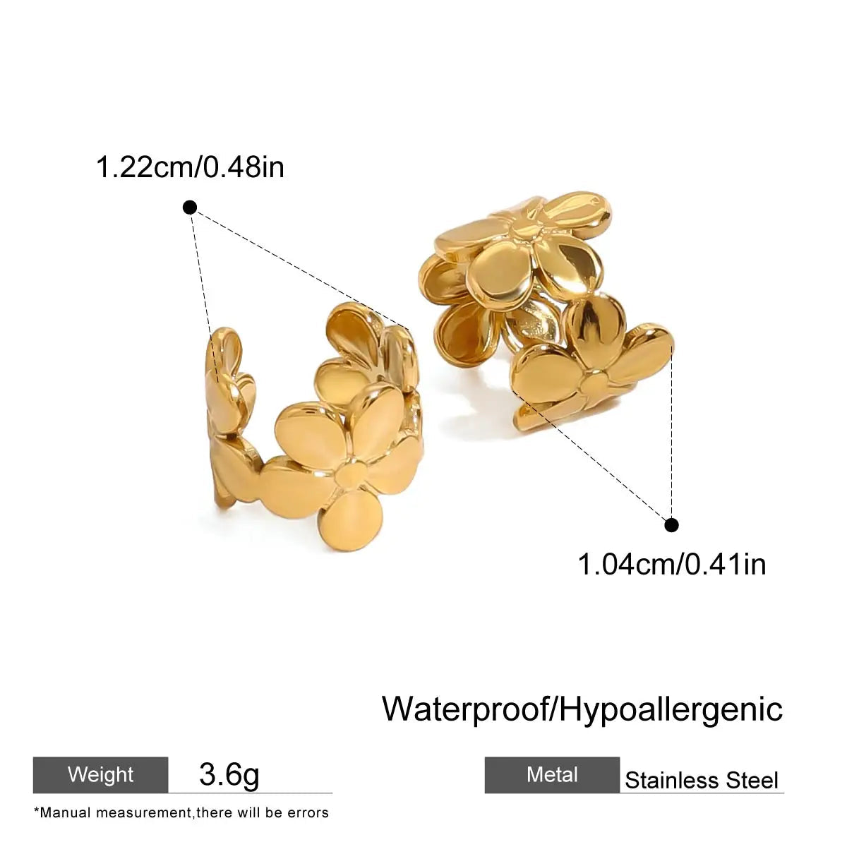 Aria Flower Ear Clip