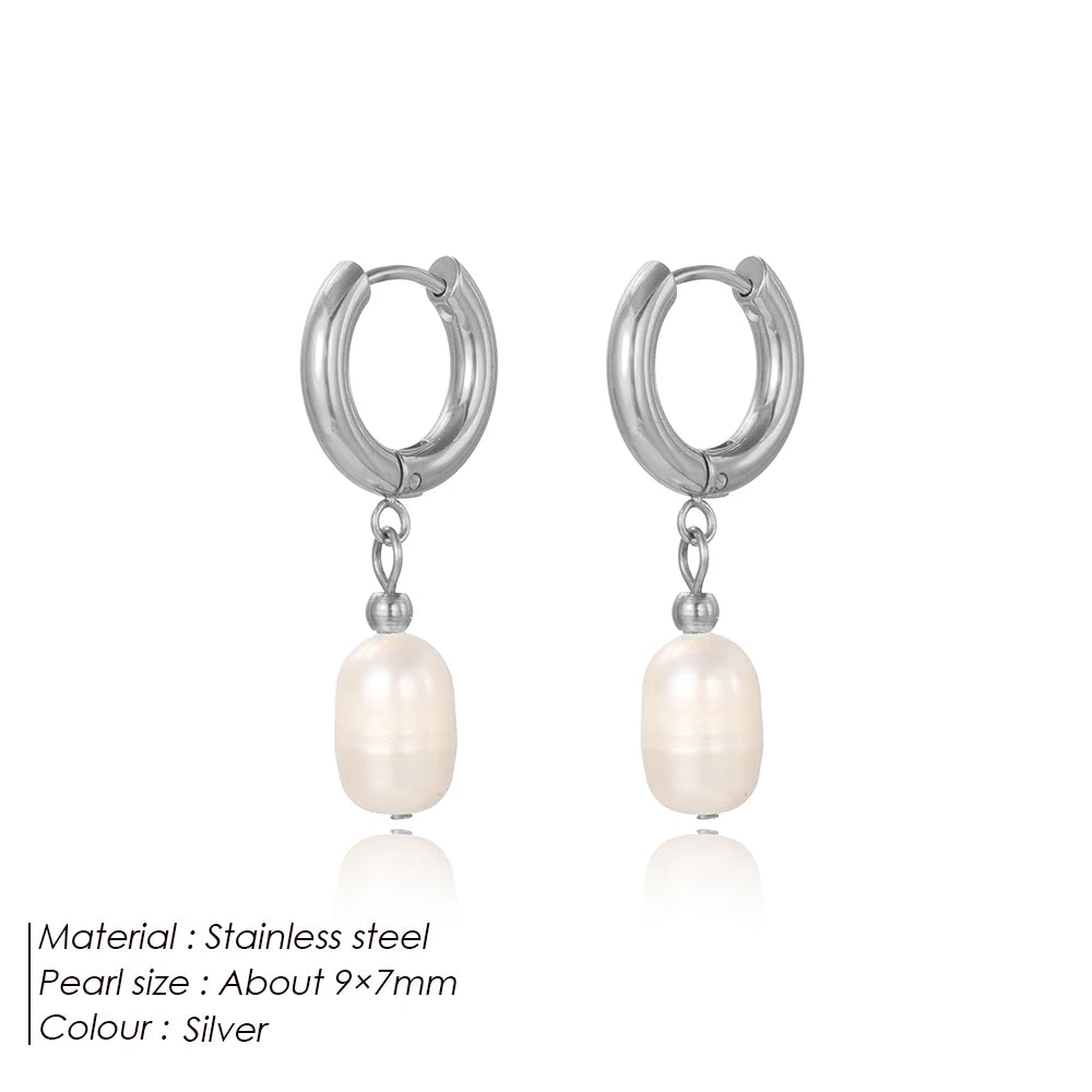 Alaya Freshwater Pearl Earrings