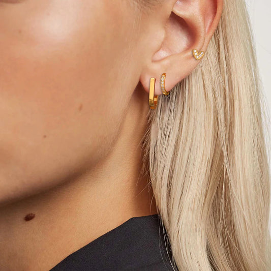 Ariana Gold Earrings set