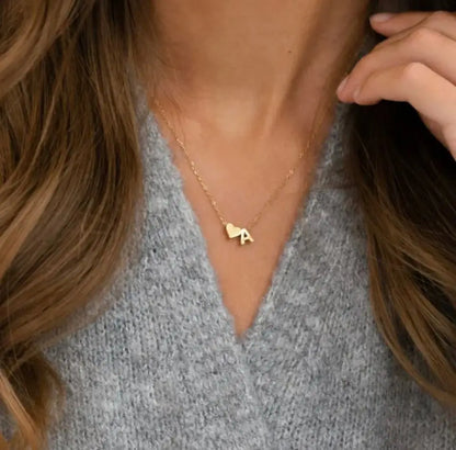 Alpabet Gold Necklace