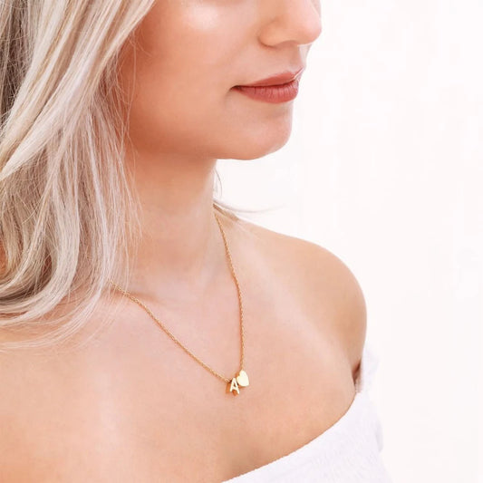 Alpabet Gold Necklace