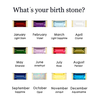 Adam Birthstone Gold Bracelet