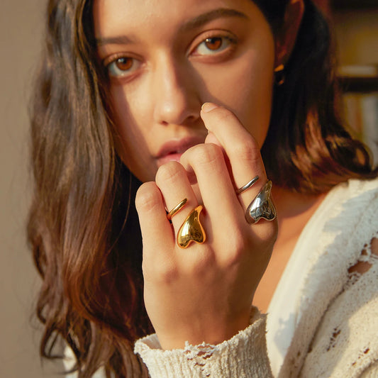 Nia Gold/Silver Ring