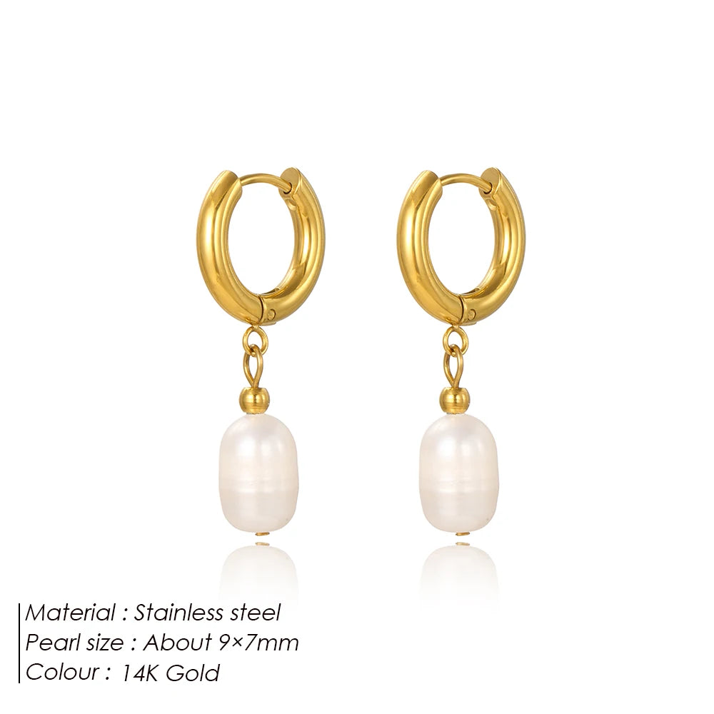 Alaya Freshwater Pearl Earrings