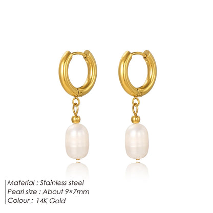 Alaya Freshwater Pearl Earrings