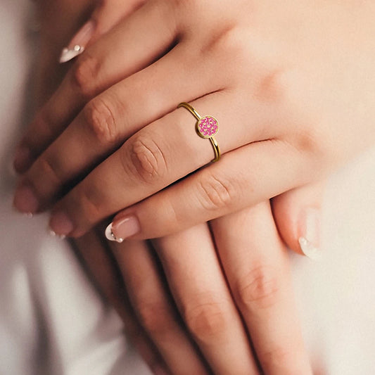 Birthstone Gold Rings