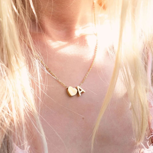 Alpabet Gold Necklace